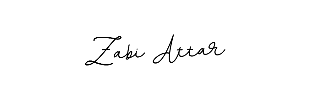 Also we have Zabi Attar name is the best signature style. Create professional handwritten signature collection using BallpointsItalic-DORy9 autograph style. Zabi Attar signature style 11 images and pictures png