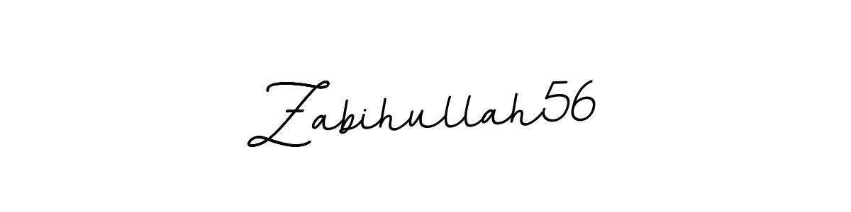 How to make Zabihullah56 signature? BallpointsItalic-DORy9 is a professional autograph style. Create handwritten signature for Zabihullah56 name. Zabihullah56 signature style 11 images and pictures png