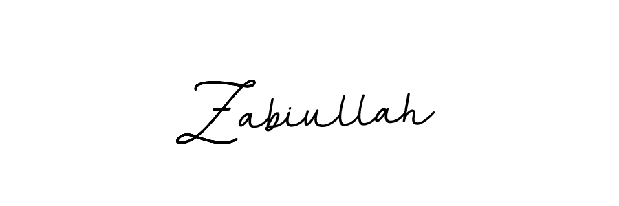 Also we have Zabiullah name is the best signature style. Create professional handwritten signature collection using BallpointsItalic-DORy9 autograph style. Zabiullah signature style 11 images and pictures png