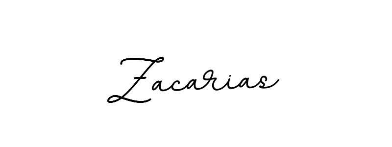 It looks lik you need a new signature style for name Zacarias. Design unique handwritten (BallpointsItalic-DORy9) signature with our free signature maker in just a few clicks. Zacarias signature style 11 images and pictures png