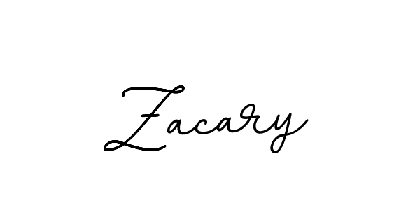 It looks lik you need a new signature style for name Zacary. Design unique handwritten (BallpointsItalic-DORy9) signature with our free signature maker in just a few clicks. Zacary signature style 11 images and pictures png