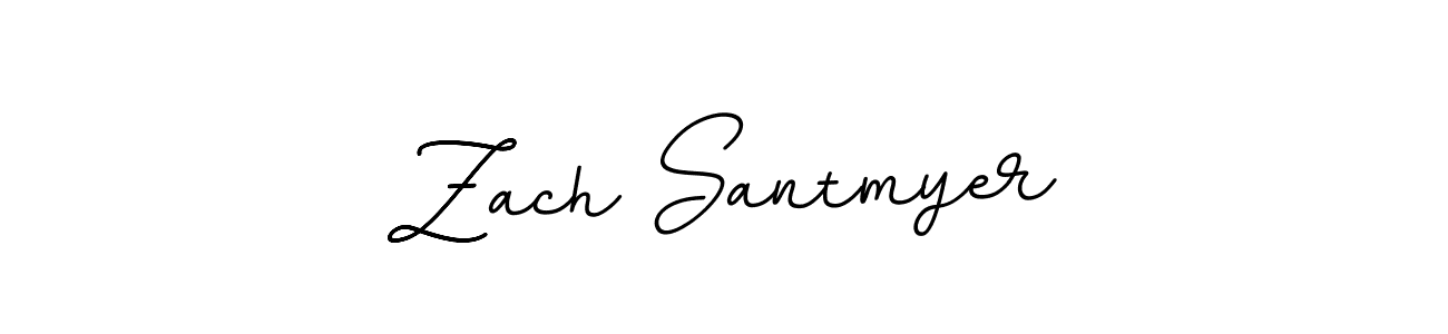 Make a beautiful signature design for name Zach Santmyer. Use this online signature maker to create a handwritten signature for free. Zach Santmyer signature style 11 images and pictures png