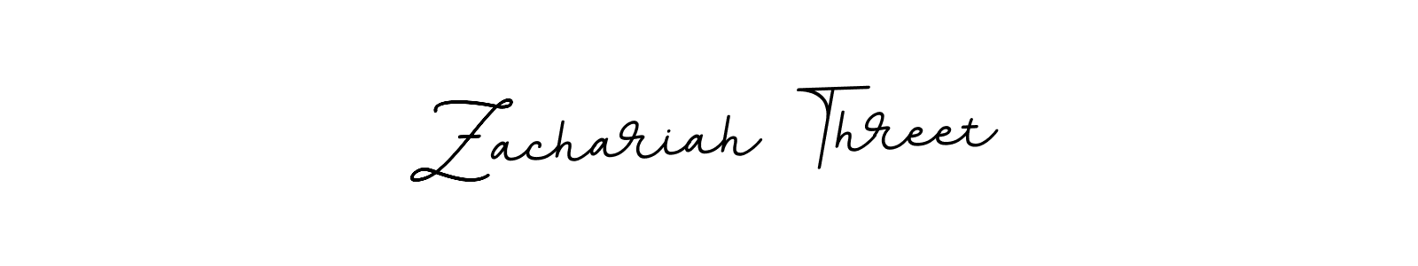 Create a beautiful signature design for name Zachariah Threet. With this signature (BallpointsItalic-DORy9) fonts, you can make a handwritten signature for free. Zachariah Threet signature style 11 images and pictures png