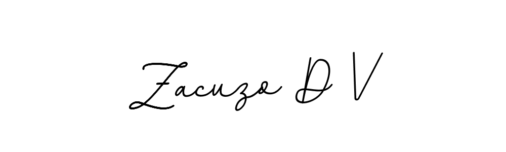 Here are the top 10 professional signature styles for the name Zacuzo D V. These are the best autograph styles you can use for your name. Zacuzo D V signature style 11 images and pictures png
