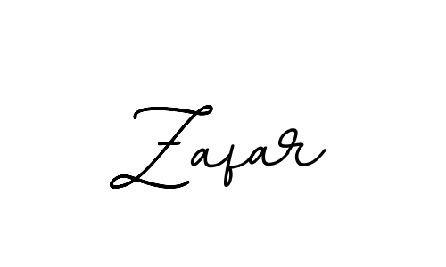 Make a beautiful signature design for name Zafar. With this signature (BallpointsItalic-DORy9) style, you can create a handwritten signature for free. Zafar signature style 11 images and pictures png