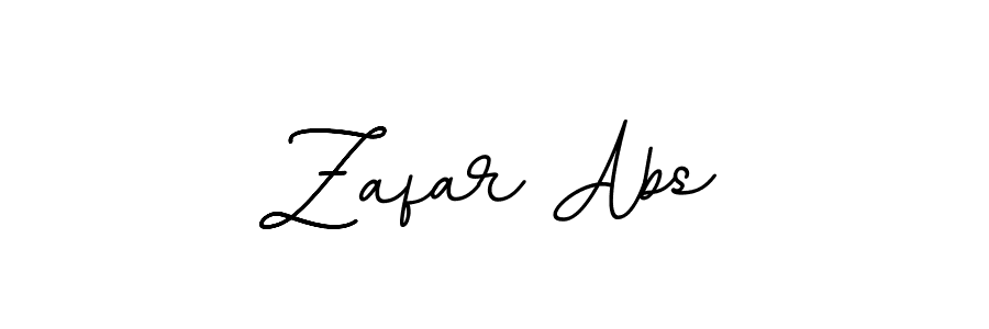 Make a beautiful signature design for name Zafar Abs. With this signature (BallpointsItalic-DORy9) style, you can create a handwritten signature for free. Zafar Abs signature style 11 images and pictures png