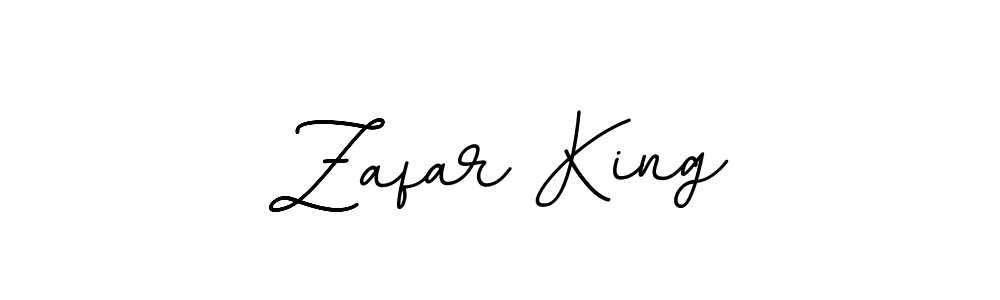 Create a beautiful signature design for name Zafar King. With this signature (BallpointsItalic-DORy9) fonts, you can make a handwritten signature for free. Zafar King signature style 11 images and pictures png