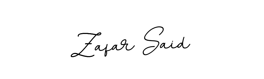 It looks lik you need a new signature style for name Zafar Said. Design unique handwritten (BallpointsItalic-DORy9) signature with our free signature maker in just a few clicks. Zafar Said signature style 11 images and pictures png