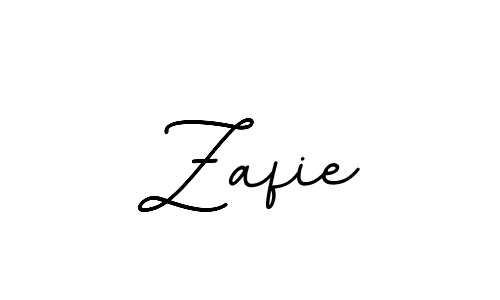 You should practise on your own different ways (BallpointsItalic-DORy9) to write your name (Zafie) in signature. don't let someone else do it for you. Zafie signature style 11 images and pictures png