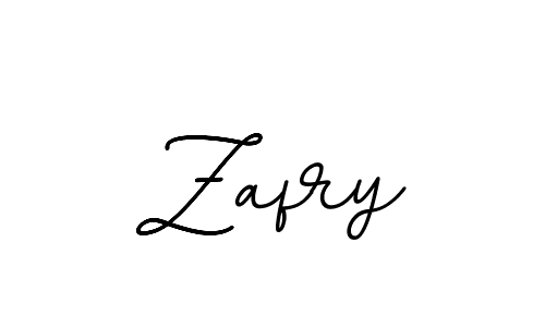 Use a signature maker to create a handwritten signature online. With this signature software, you can design (BallpointsItalic-DORy9) your own signature for name Zafry. Zafry signature style 11 images and pictures png