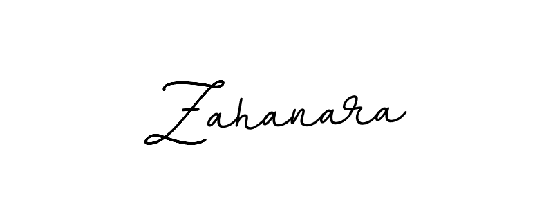 Also we have Zahanara name is the best signature style. Create professional handwritten signature collection using BallpointsItalic-DORy9 autograph style. Zahanara signature style 11 images and pictures png