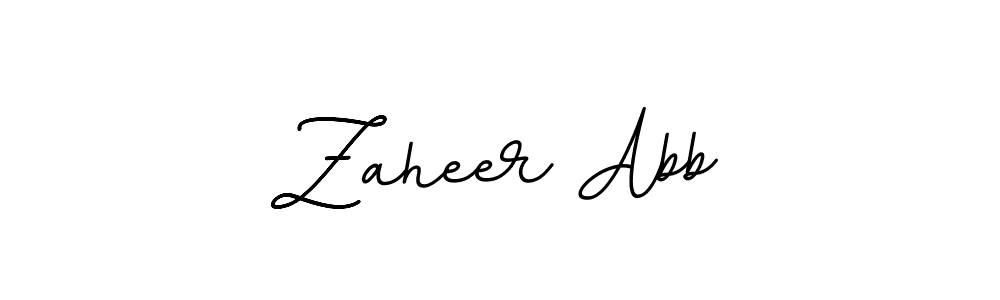 Make a beautiful signature design for name Zaheer Abb. Use this online signature maker to create a handwritten signature for free. Zaheer Abb signature style 11 images and pictures png