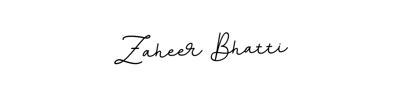 You can use this online signature creator to create a handwritten signature for the name Zaheer Bhatti. This is the best online autograph maker. Zaheer Bhatti signature style 11 images and pictures png