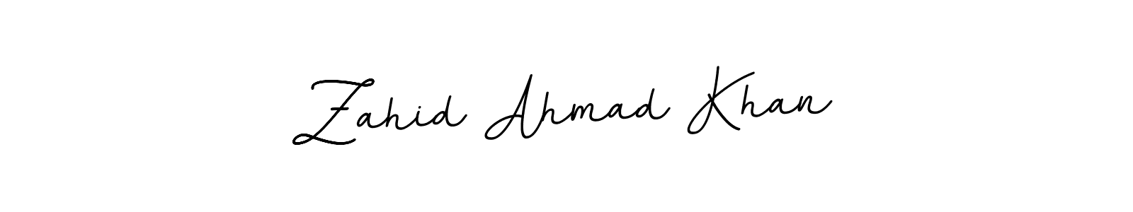 You can use this online signature creator to create a handwritten signature for the name Zahid Ahmad Khan. This is the best online autograph maker. Zahid Ahmad Khan signature style 11 images and pictures png