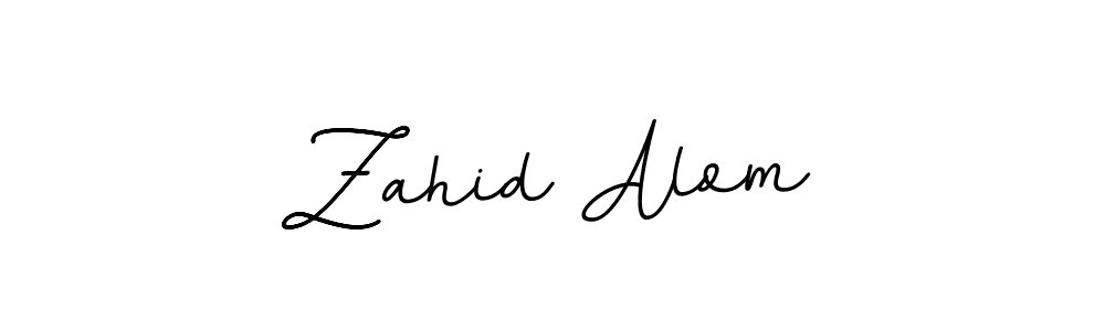 This is the best signature style for the Zahid Alom name. Also you like these signature font (BallpointsItalic-DORy9). Mix name signature. Zahid Alom signature style 11 images and pictures png