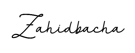 Give your name Zahidbacha an exquisite flair with the BallpointsItalic-DORy9 script font. Ideal for contracts, resumes, and formal letterheads. Zahidbacha signature style 11 images and pictures png
