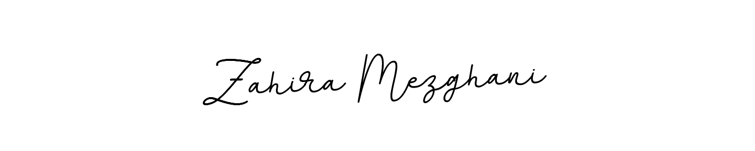 Check out images of Autograph of Zahira Mezghani name. Actor Zahira Mezghani Signature Style. BallpointsItalic-DORy9 is a professional sign style online. Zahira Mezghani signature style 11 images and pictures png