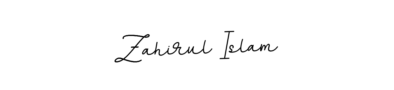 Make a beautiful signature design for name Zahirul Islam. With this signature (BallpointsItalic-DORy9) style, you can create a handwritten signature for free. Zahirul Islam signature style 11 images and pictures png