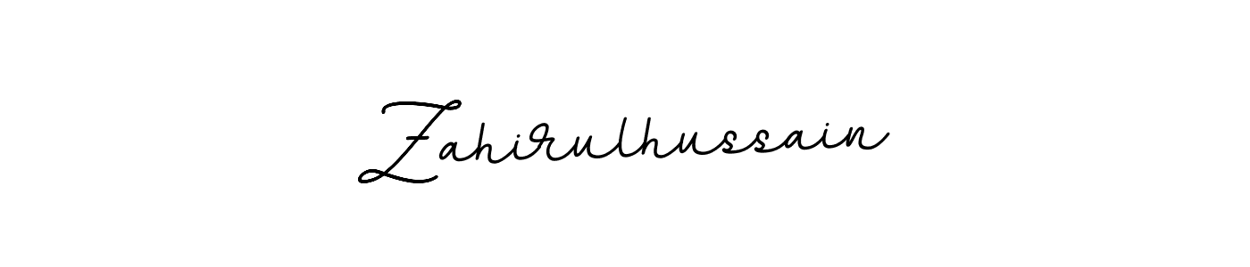 How to make Zahirulhussain signature? BallpointsItalic-DORy9 is a professional autograph style. Create handwritten signature for Zahirulhussain name. Zahirulhussain signature style 11 images and pictures png