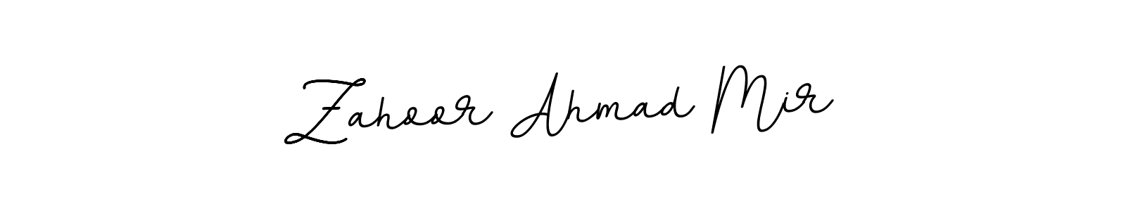 Zahoor Ahmad Mir stylish signature style. Best Handwritten Sign (BallpointsItalic-DORy9) for my name. Handwritten Signature Collection Ideas for my name Zahoor Ahmad Mir. Zahoor Ahmad Mir signature style 11 images and pictures png