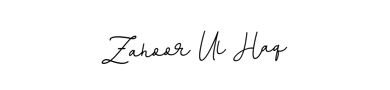 Use a signature maker to create a handwritten signature online. With this signature software, you can design (BallpointsItalic-DORy9) your own signature for name Zahoor Ul Haq. Zahoor Ul Haq signature style 11 images and pictures png