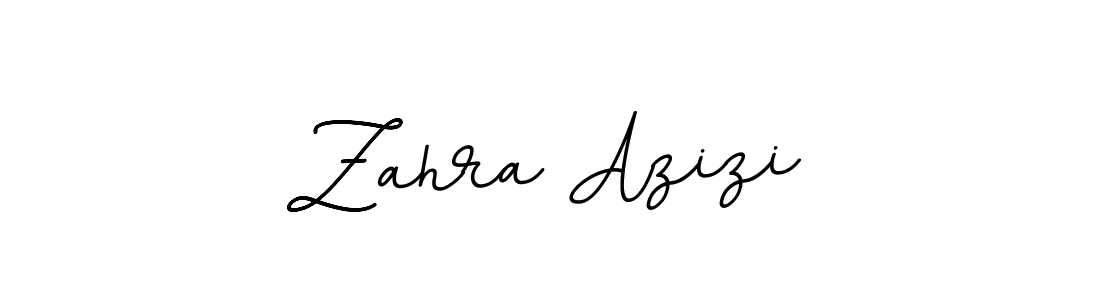 Make a beautiful signature design for name Zahra Azizi. With this signature (BallpointsItalic-DORy9) style, you can create a handwritten signature for free. Zahra Azizi signature style 11 images and pictures png