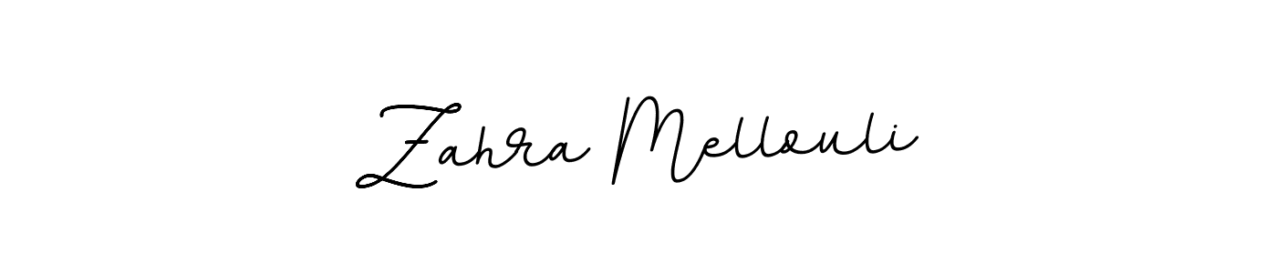 It looks lik you need a new signature style for name Zahra Mellouli. Design unique handwritten (BallpointsItalic-DORy9) signature with our free signature maker in just a few clicks. Zahra Mellouli signature style 11 images and pictures png
