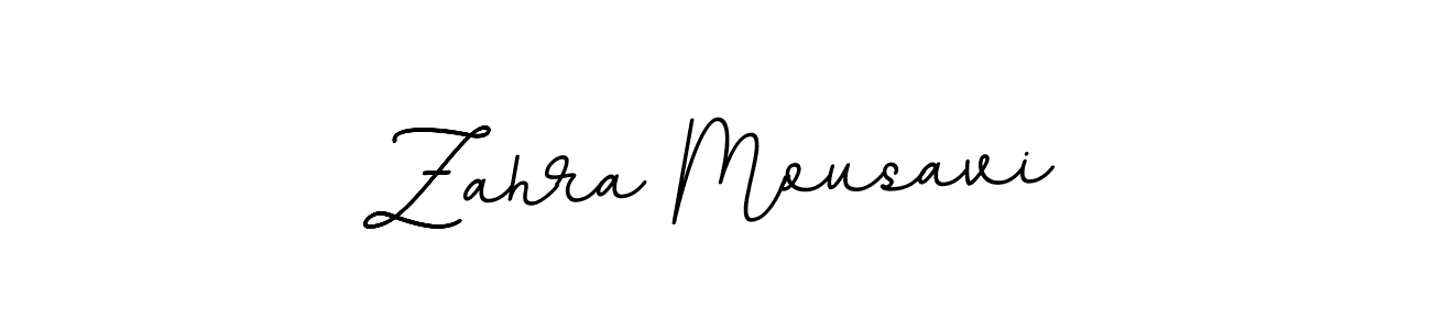 Zahra Mousavi stylish signature style. Best Handwritten Sign (BallpointsItalic-DORy9) for my name. Handwritten Signature Collection Ideas for my name Zahra Mousavi. Zahra Mousavi signature style 11 images and pictures png