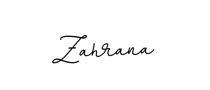 The best way (BallpointsItalic-DORy9) to make a short signature is to pick only two or three words in your name. The name Zahrana include a total of six letters. For converting this name. Zahrana signature style 11 images and pictures png