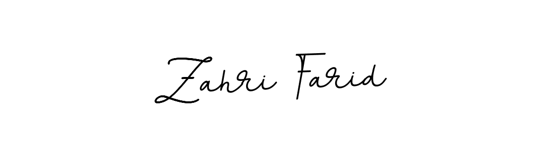 How to make Zahri Farid signature? BallpointsItalic-DORy9 is a professional autograph style. Create handwritten signature for Zahri Farid name. Zahri Farid signature style 11 images and pictures png
