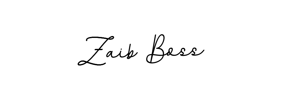 The best way (BallpointsItalic-DORy9) to make a short signature is to pick only two or three words in your name. The name Zaib Boss include a total of six letters. For converting this name. Zaib Boss signature style 11 images and pictures png