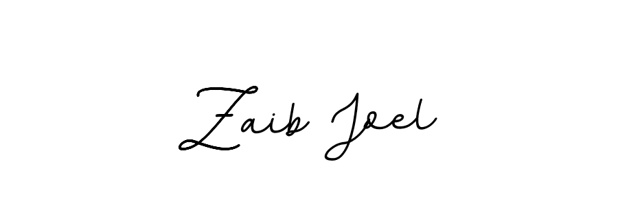 How to make Zaib Joel signature? BallpointsItalic-DORy9 is a professional autograph style. Create handwritten signature for Zaib Joel name. Zaib Joel signature style 11 images and pictures png