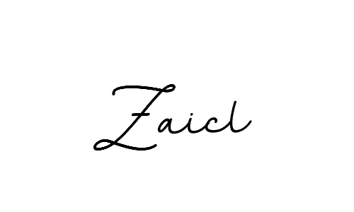Create a beautiful signature design for name Zaicl. With this signature (BallpointsItalic-DORy9) fonts, you can make a handwritten signature for free. Zaicl signature style 11 images and pictures png