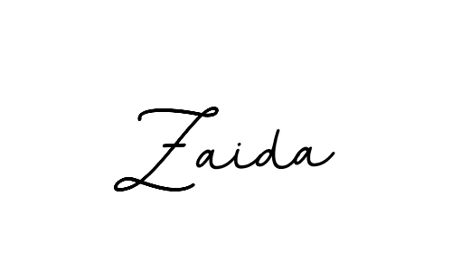 The best way (BallpointsItalic-DORy9) to make a short signature is to pick only two or three words in your name. The name Zaida include a total of six letters. For converting this name. Zaida signature style 11 images and pictures png