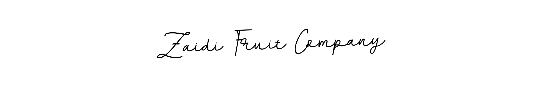 Make a beautiful signature design for name Zaidi Fruit Company. Use this online signature maker to create a handwritten signature for free. Zaidi Fruit Company signature style 11 images and pictures png