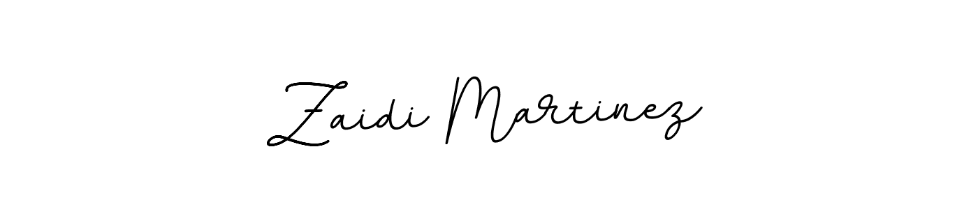 Use a signature maker to create a handwritten signature online. With this signature software, you can design (BallpointsItalic-DORy9) your own signature for name Zaidi Martinez. Zaidi Martinez signature style 11 images and pictures png