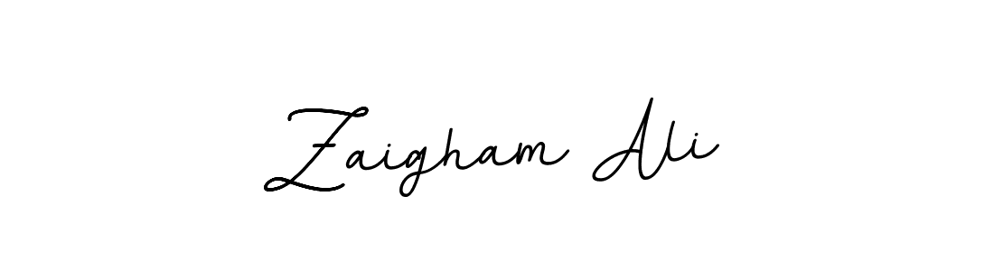 It looks lik you need a new signature style for name Zaigham Ali. Design unique handwritten (BallpointsItalic-DORy9) signature with our free signature maker in just a few clicks. Zaigham Ali signature style 11 images and pictures png