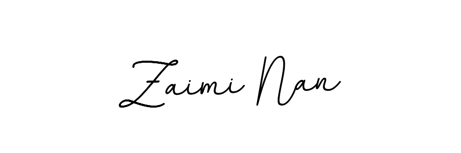 BallpointsItalic-DORy9 is a professional signature style that is perfect for those who want to add a touch of class to their signature. It is also a great choice for those who want to make their signature more unique. Get Zaimi Nan name to fancy signature for free. Zaimi Nan signature style 11 images and pictures png