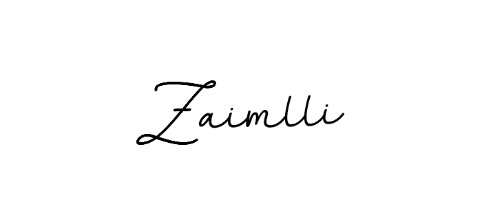 Design your own signature with our free online signature maker. With this signature software, you can create a handwritten (BallpointsItalic-DORy9) signature for name Zaimlli. Zaimlli signature style 11 images and pictures png