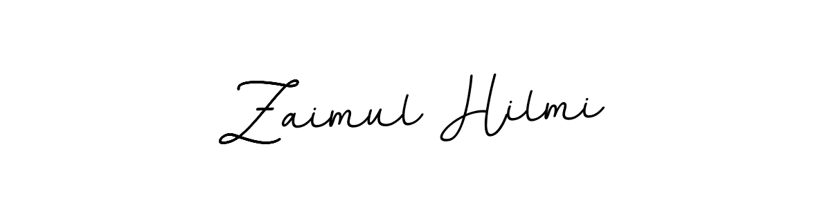 It looks lik you need a new signature style for name Zaimul Hilmi. Design unique handwritten (BallpointsItalic-DORy9) signature with our free signature maker in just a few clicks. Zaimul Hilmi signature style 11 images and pictures png