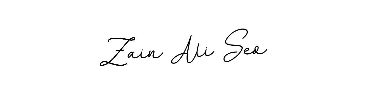 The best way (BallpointsItalic-DORy9) to make a short signature is to pick only two or three words in your name. The name Zain Ali Seo include a total of six letters. For converting this name. Zain Ali Seo signature style 11 images and pictures png