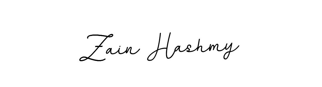 Make a beautiful signature design for name Zain Hashmy. With this signature (BallpointsItalic-DORy9) style, you can create a handwritten signature for free. Zain Hashmy signature style 11 images and pictures png