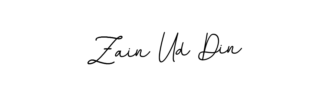 Create a beautiful signature design for name Zain Ud Din. With this signature (BallpointsItalic-DORy9) fonts, you can make a handwritten signature for free. Zain Ud Din signature style 11 images and pictures png