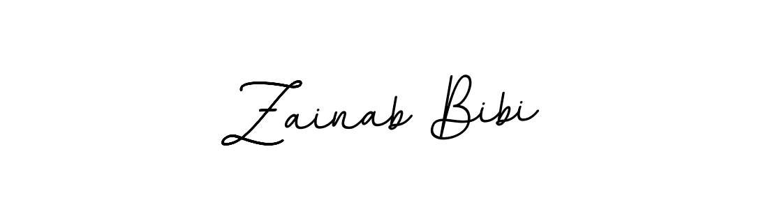 This is the best signature style for the Zainab Bibi name. Also you like these signature font (BallpointsItalic-DORy9). Mix name signature. Zainab Bibi signature style 11 images and pictures png