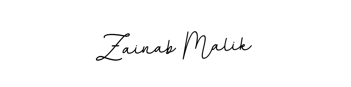 How to make Zainab Malik signature? BallpointsItalic-DORy9 is a professional autograph style. Create handwritten signature for Zainab Malik name. Zainab Malik signature style 11 images and pictures png