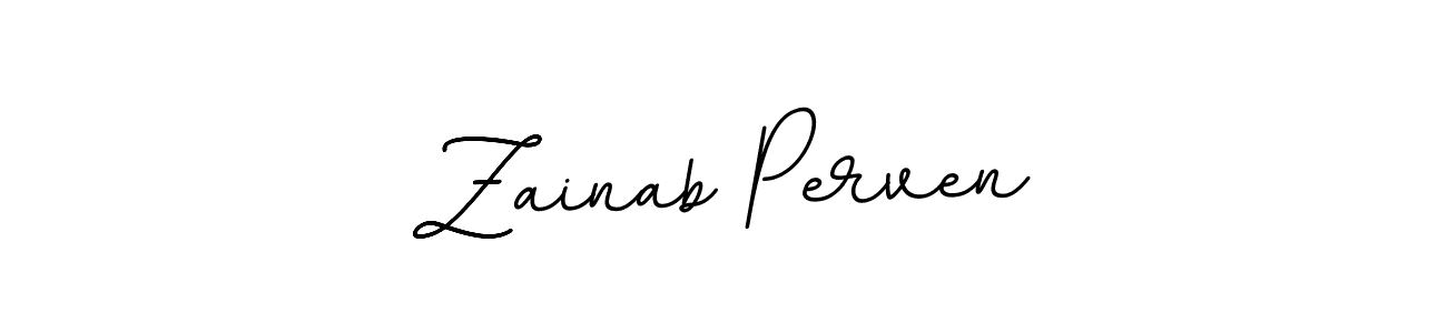 if you are searching for the best signature style for your name Zainab Perven. so please give up your signature search. here we have designed multiple signature styles  using BallpointsItalic-DORy9. Zainab Perven signature style 11 images and pictures png