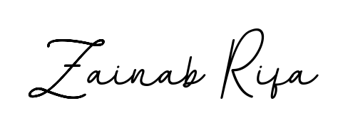 Looking for an artistic signature for Zainab Rifa? The BallpointsItalic-DORy9 calligraphy style gives a sophisticated flow suitable for business cards and emails. Zainab Rifa signature style 11 images and pictures png
