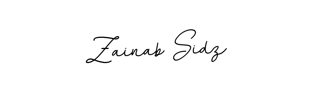 BallpointsItalic-DORy9 is a professional signature style that is perfect for those who want to add a touch of class to their signature. It is also a great choice for those who want to make their signature more unique. Get Zainab Sidz name to fancy signature for free. Zainab Sidz signature style 11 images and pictures png