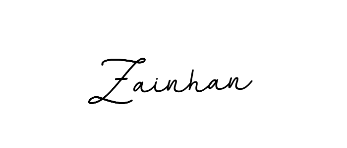 The best way (BallpointsItalic-DORy9) to make a short signature is to pick only two or three words in your name. The name Zainhan include a total of six letters. For converting this name. Zainhan signature style 11 images and pictures png
