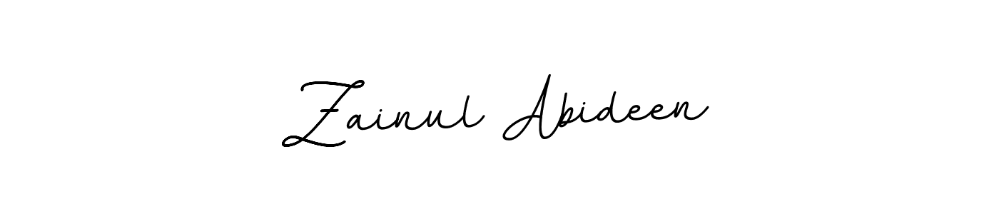 Make a beautiful signature design for name Zainul Abideen. Use this online signature maker to create a handwritten signature for free. Zainul Abideen signature style 11 images and pictures png